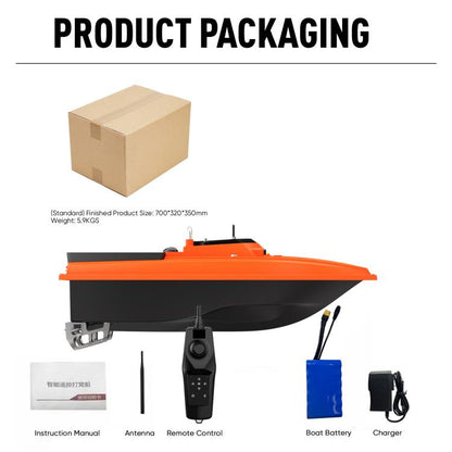 D80 High Power Smart Remote Control Fishing Bait Boat Support Trawling, EU Plug, US Plug, UK Plug