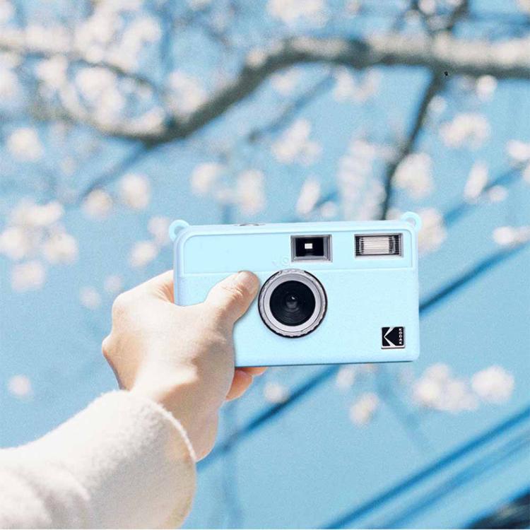Litchi Texture Soft Silicone Protective Case, For Kodak EKTAR H35
