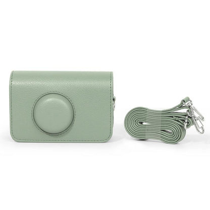 Full Body Leather Camera Case Bag with Strap, For Kodak EKTAR H35 / F501 / F9
