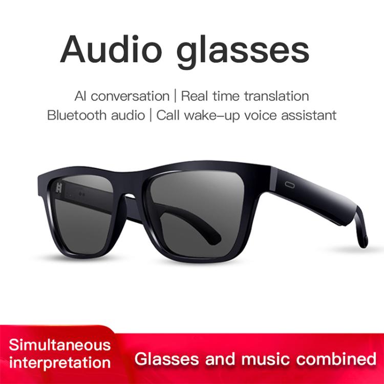 E10 Pro Smart Audio Bluetooth Glasses, Style: AI Translation, AI Translation