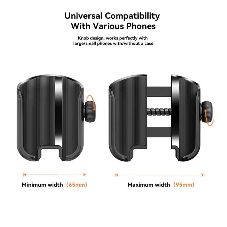 JOYROOM JR-ZS431 360 Rotation Dual Safety lock Bike Phone Mount, JR-ZS431