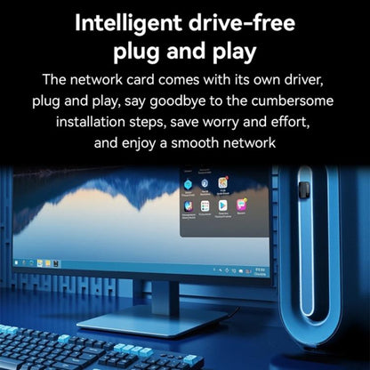 Yesido WP10 WiFi Wireless Dongle 150Mbps High Speed USB Wireless Adapter