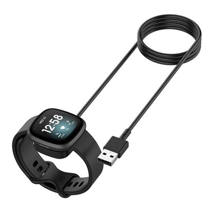 xDfind USB-A Port Watch Magnetic Charging Cable, Length: 1m, For Fitbit Versa 4 / 3 Sense 2 / Sense