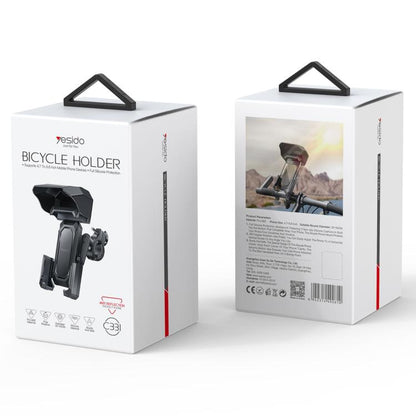Yesido C331 360 Degree Adjustment Mechanical Locking Bicycle Phone Holder, C331