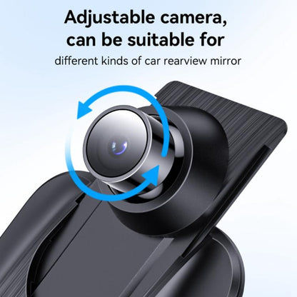 Yesido KM24 9.66 inch HD Image Reversing Assist CarPlay Streaming Rearview Mirror Dash Cam, KM24