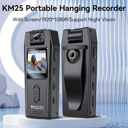 Yesido KM25 1.3 inch 1080P Ultra-clear Night Vision Video Recorder