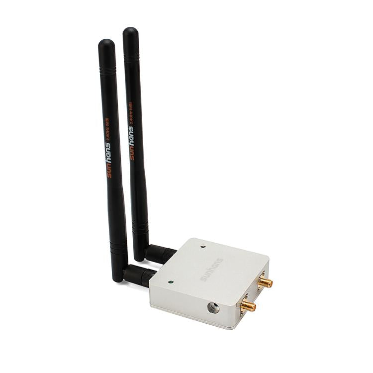 Sunhans 2.4GHz 1000mW 2T2R  300Mbps MIMO WiFi Signal Booster, EU Plug, US Plug