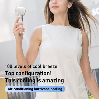 MF119 High Speed Ice Compress Handheld Fan with Retractable Cord