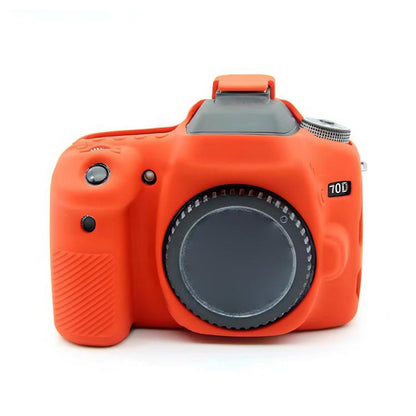 Soft Silicone Protective Case, For Canon EOS 70D