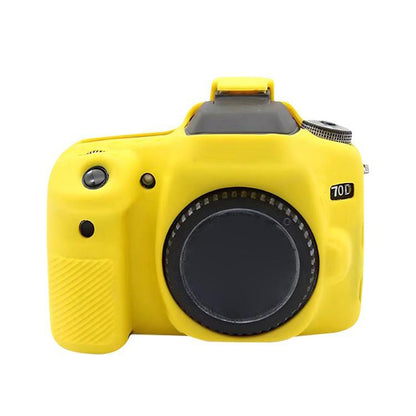 Soft Silicone Protective Case, For Canon EOS 70D