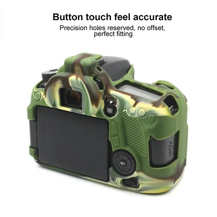 Soft Silicone Protective Case, For Canon EOS 70D