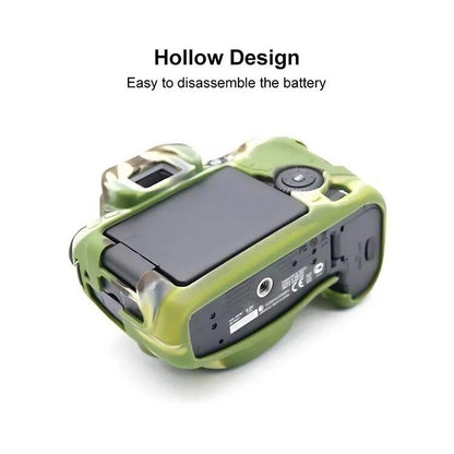 Soft Silicone Protective Case, For Canon EOS 70D