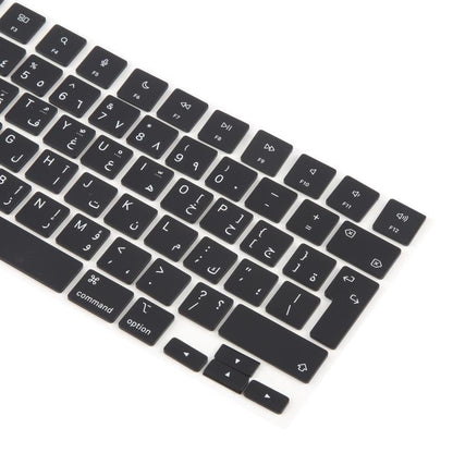 For MacBook A2681 A2941  A3113  A3114 UK Big Enter Version Keycaps, Arabic, French, Italy, German, Denmark, Sweden, Hungary, Spain, Norway, Russian, Portugal