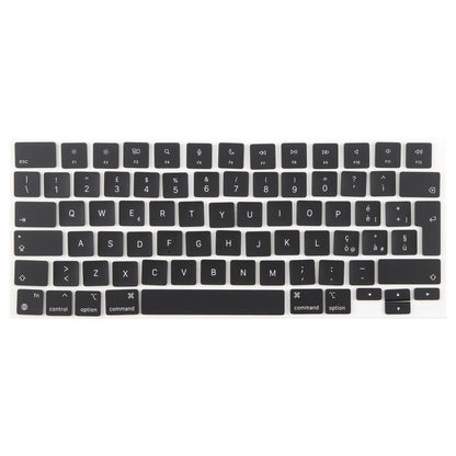 For MacBook A2681 A2941  A3113  A3114 UK Big Enter Version Keycaps, Arabic, French, Italy, German, Denmark, Sweden, Hungary, Spain, Norway, Russian, Portugal