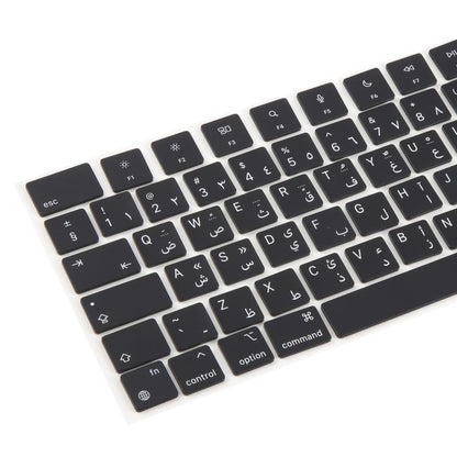 For MacBook A2442 A2485 A2779 A2780 A2991 A2992 A2918 10pcs UK Big Enter Version Keycaps, Arabic, French, Italy, German, Denmark, Sweden, Hungary, Spain, Norway, Russian, Portugal