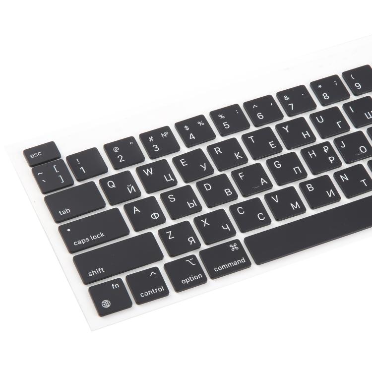 For MacBook A2251 A2289 A2238 A2338 10pcs US Small Enter Version Keycaps, Russian, Korean