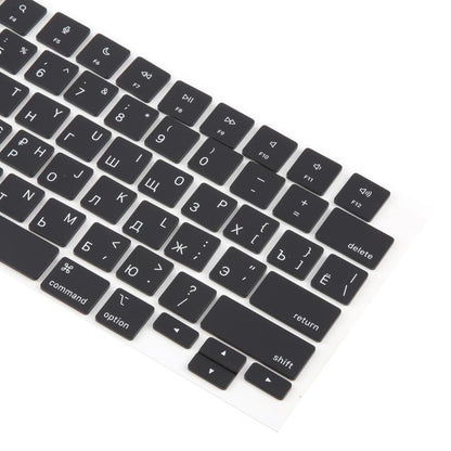 For MacBook A2681 A2941 A3113 A3114 US Small Enter Version Keycaps, Russian, Korean
