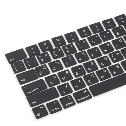 For MacBook A2681 A2941 A3113 A3114 US Small Enter Version Keycaps, Russian, Korean