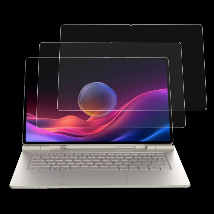 2pcs 9H 0.3mm Explosion-proof Tempered Glass Film, For Lenovo Yoga Pad Pro 14.5 inch, For Lenovo IdeaPad Slim 3 Gen10 14, For Lenovo IdeaPad Slim 5 Light 14, For Lenovo IdeaPad Slim 3 Gen8 15.6, For Lenovo Chromebook 100e 11.6...