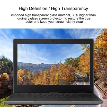 2pcs 9H 0.3mm Explosion-proof Tempered Glass Film, For Lenovo 100e Chromebook 2nd Gen 11.6, For Lenovo Yoga Pad Pro 14.5 inch, For Lenovo IdeaPad Slim 3 Gen10 14, For Lenovo IdeaPad Slim 5 Light 14, For Lenovo IdeaPad Slim 3 Gen8 15.6                  ...