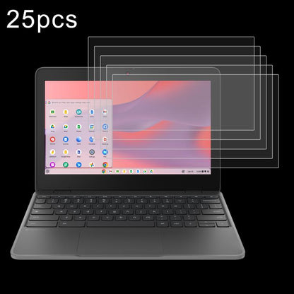 25pcs 9H 0.3mm Explosion-proof Tempered Glass Film, For Lenovo Yoga Pad Pro 14.5 inch, For Lenovo IdeaPad Slim 3 Gen10 14, For Lenovo IdeaPad Slim 5 Light 14, For Lenovo IdeaPad Slim 3 Gen8 15.6, For Lenovo Chromebook 100e 11.6...