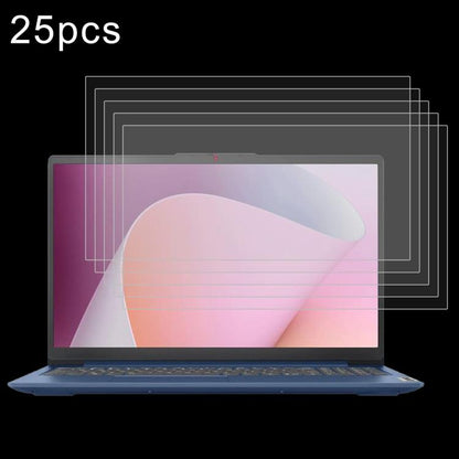 25pcs 9H 0.3mm Explosion-proof Tempered Glass Film, For Lenovo Yoga Pad Pro 14.5 inch, For Lenovo IdeaPad Slim 3 Gen10 14, For Lenovo IdeaPad Slim 5 Light 14, For Lenovo IdeaPad Slim 3 Gen8 15.6, For Lenovo Chromebook 100e 11.6...