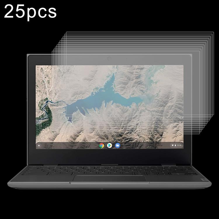 25pcs 9H 0.3mm Explosion-proof Tempered Glass Film, For Lenovo 100e Chromebook 2nd Gen 11.6, For Lenovo Yoga Pad Pro 14.5 inch, For Lenovo IdeaPad Slim 3 Gen10 14, For Lenovo IdeaPad Slim 5 Light 14, For Lenovo IdeaPad Slim 3 Gen8 15.6                 ...