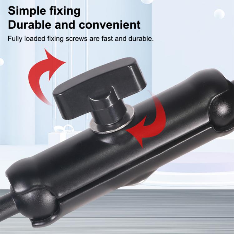 Universal Action Camera Bicycle Handlebar Clamp, S 15.5cm, M 20cm, L 24cm