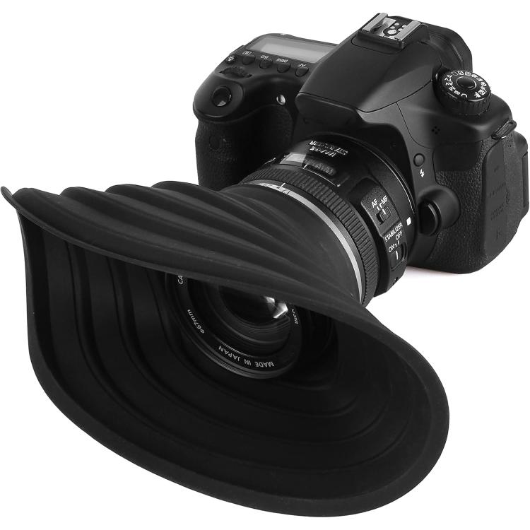 Universal Silicone Lens Hood, 30-50mm, 50-70mm, 70-90mm