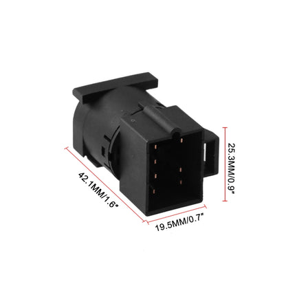 AC Heater Blower Motor Control Switch 16192099 for 1995-1999 Chevrolet Yukon 1500 Pickup Truck C/K, HCS002