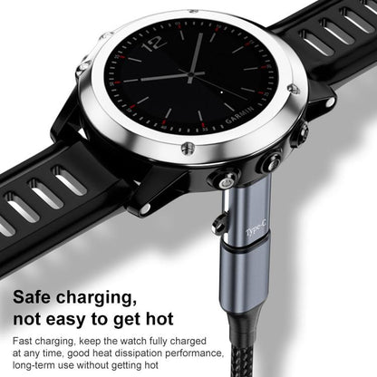 For Garmin Fenix 8 / 7X / vivoactive 6 xDfind Watch Charging Adapter, Straight