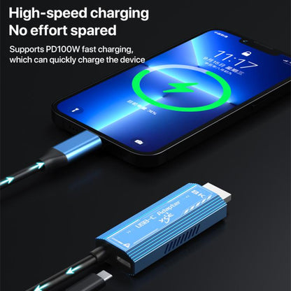 YCE-V286 Type-C to PD3.0 and HDMI 8K Adapter Cable, YCE-V286