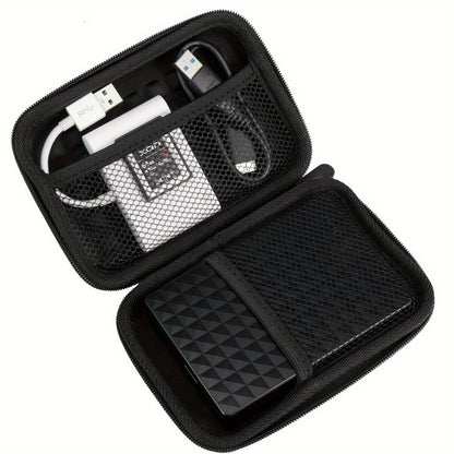 Mobile Hard Drive Data Cable Storage Bag Portable EVA Storage Box, EVA Storage Box