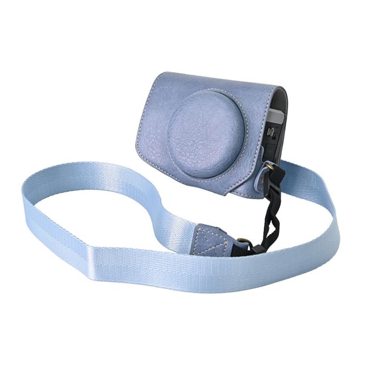 Retro Litchi Texture Leather Full Body Camera Case Bag with Strap, For Canon G7 X Mark III / G7X3, For Canon PowerShot SX740 HS