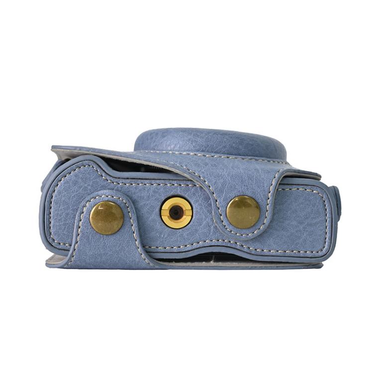Retro Litchi Texture Leather Full Body Camera Case Bag with Strap, For Canon G7 X Mark III / G7X3, For Canon PowerShot SX740 HS