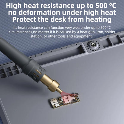 Mega-Idea B440 Desktop Insulation Heat-Resistant Silicone Pad, B440