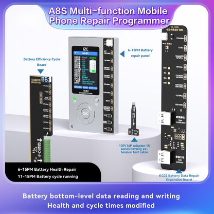 i2C A8S Multi-function Phone Repair Programmer, Host, Host+12-15 Plus True Tone Board, Host+7-15 Pro Max True Tone Board