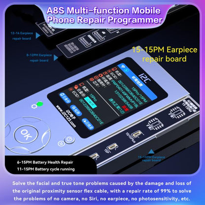 i2C A8S Multi-function Phone Repair Programmer, Host, Host+12-15 Plus True Tone Board, Host+7-15 Pro Max True Tone Board