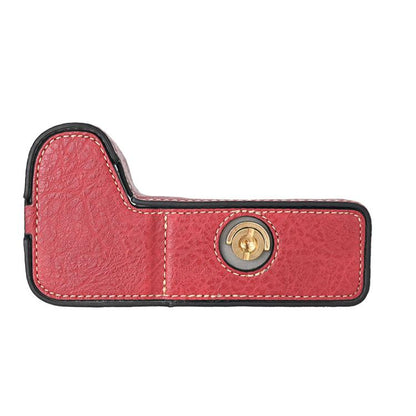 Litchi Texture PU Leather Camera Half Case Base, For Sony ILCE-6700 / A6700, For Sony ILCE-6400 / A6300 / A6200