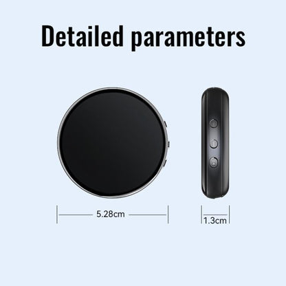 JNN M29A Portable Smart AI Magnetic Recorder Support APP Control, 8GB, 16GB, 32GB, 64GB, 128GB