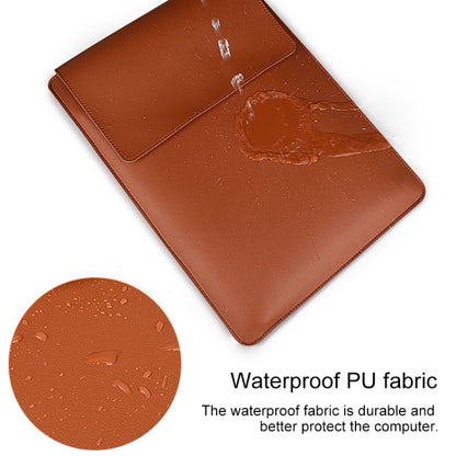 PU05 Sleeve Leather Case Carrying Bag with Small Storage Bag, for 13.3 inch Laptop, for 14.1 inch Laptop, for 15.4 inch Laptop