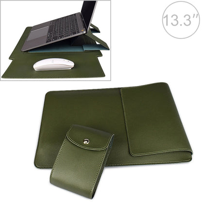 PU05 Sleeve Leather Case Carrying Bag with Small Storage Bag, for 13.3 inch Laptop, for 14.1 inch Laptop, for 15.4 inch Laptop