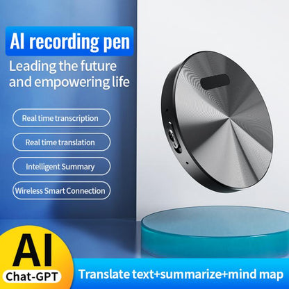 JNN A6 Portable Smart AI Magnetic Recorder Support APP Control, 8GB, 16GB, 32GB, 64GB, 128GB