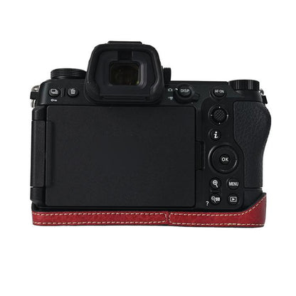 Litchi Texture PU Leather Camera Half Case Base, For Nikon Z6III