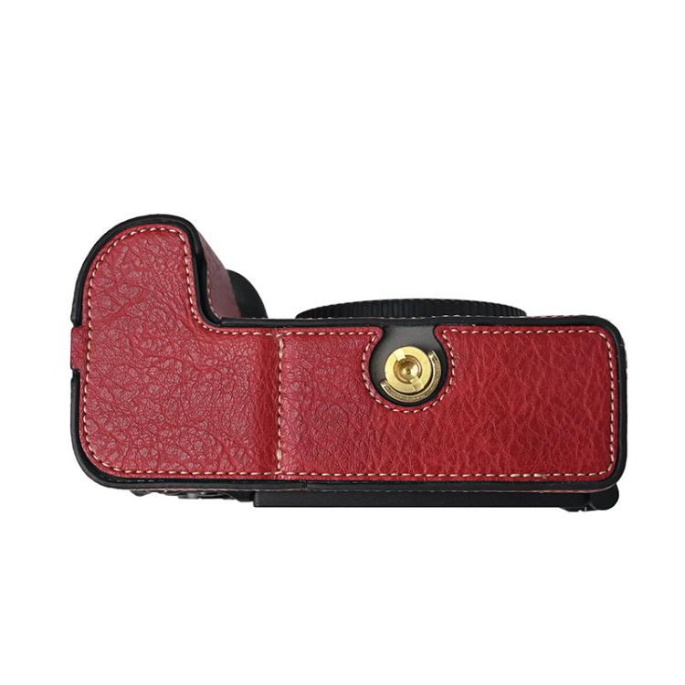 Litchi Texture PU Leather Camera Half Case Base, For Nikon Z6III