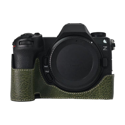 Litchi Texture PU Leather Camera Half Case Base, For Nikon Z6III
