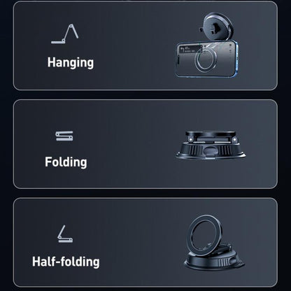 Car MagSafe Magnetic Vacuum Suction Cup Phone Holder