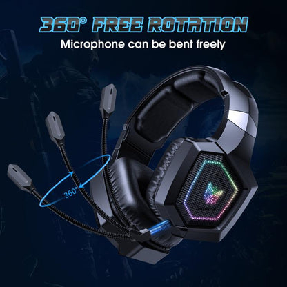 ONIKUMA GT806 Tri-mode Bluetooth 2.4G Wired E-sports Game Headset, GT806
