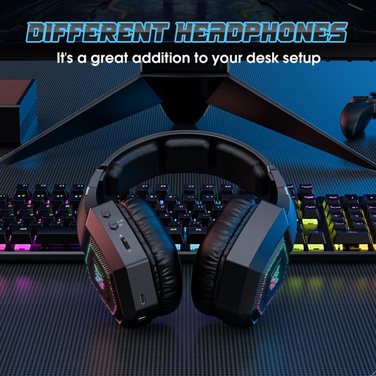 ONIKUMA GT806 Tri-mode Bluetooth 2.4G Wired E-sports Game Headset, GT806