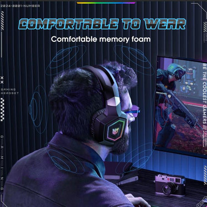ONIKUMA GT806 Tri-mode Bluetooth 2.4G Wired E-sports Game Headset, GT806